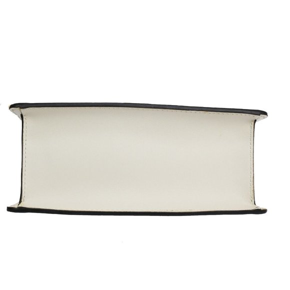 GUCCI Logo Sylvie 2Way Mini Shoulder Hand Bag Leather White Italy 660RJ172 - Picture 16 of 16